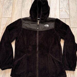 The North Face girls youth XL (18) black OSO fleece jacket